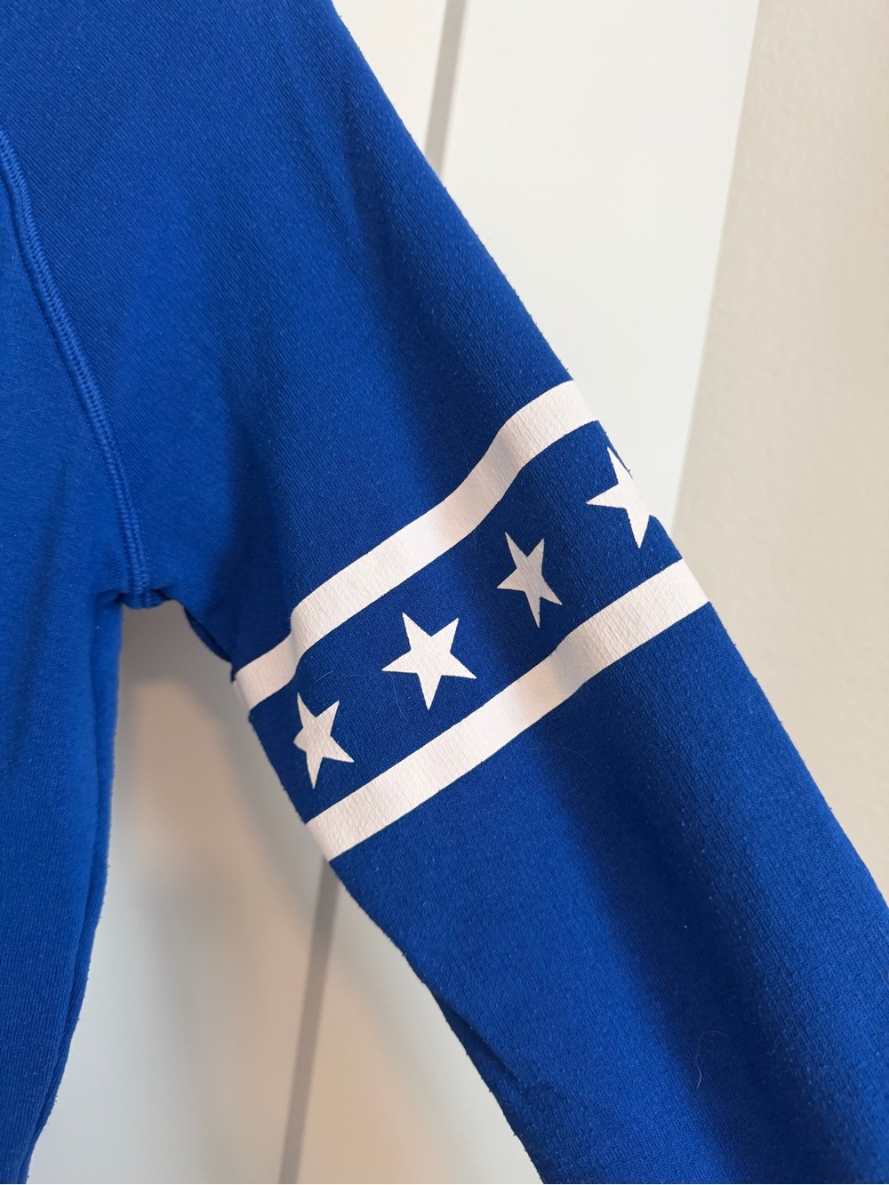PINK Victoria Secret LA Dodgers Blue Half-Zip Sweatshirt - Picture 7 of 8